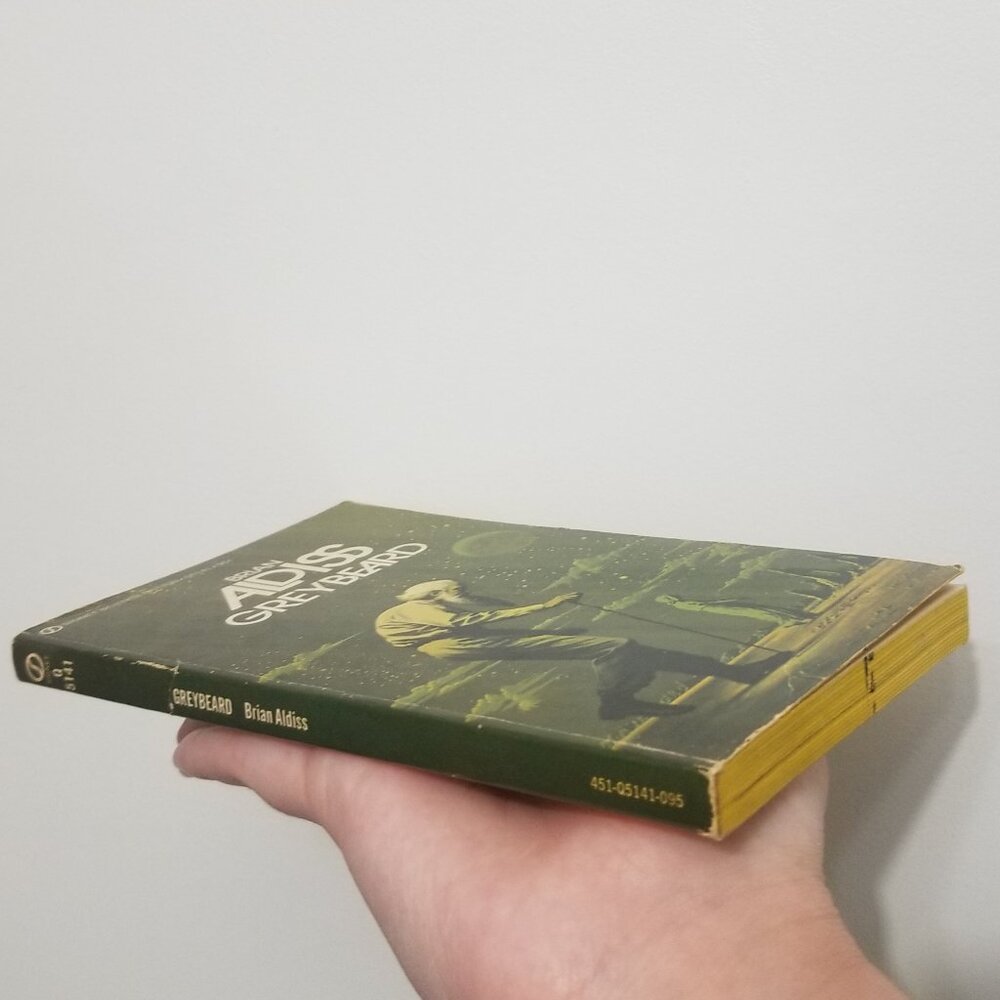 slow-acting apocalypse bk: Greybeard, VGUC 2nd printing paperback - Picture 3 of 6